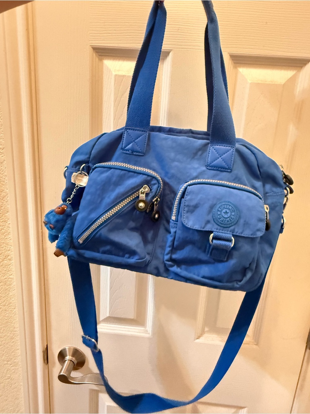 Kipling Blue Defea Satchel